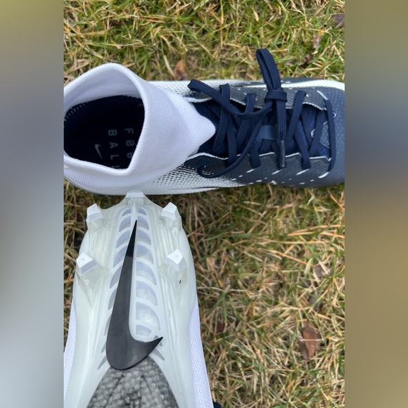 New 12-16 Nike Vapor Untouchable Pro TD 3 Football Cleats Navy Blue AO3021-102 - Picture 11 of 15